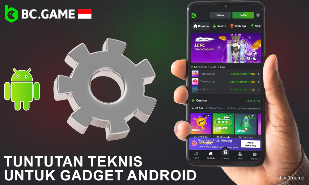 Persyaratan Sistem Aplikasi Android BC.Game Indonesia