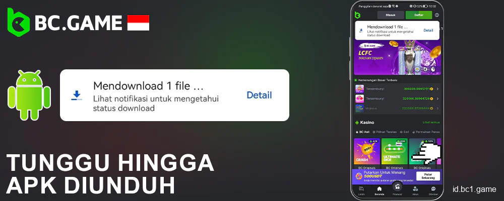 Unduh file APK BC.Game Indonesia