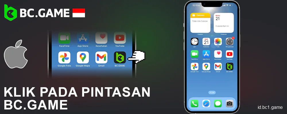 Luncurkan aplikasi BC.Game Indonesia di iOS