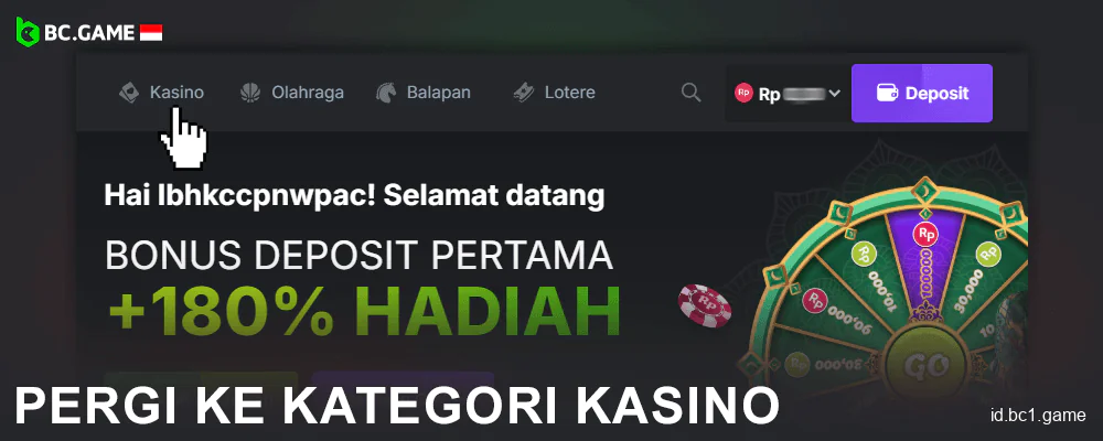 Masuk ke kategori BC.Game Indonesia