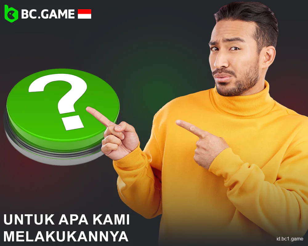 Alasan pengumpulan data di BC.Game Indonesia