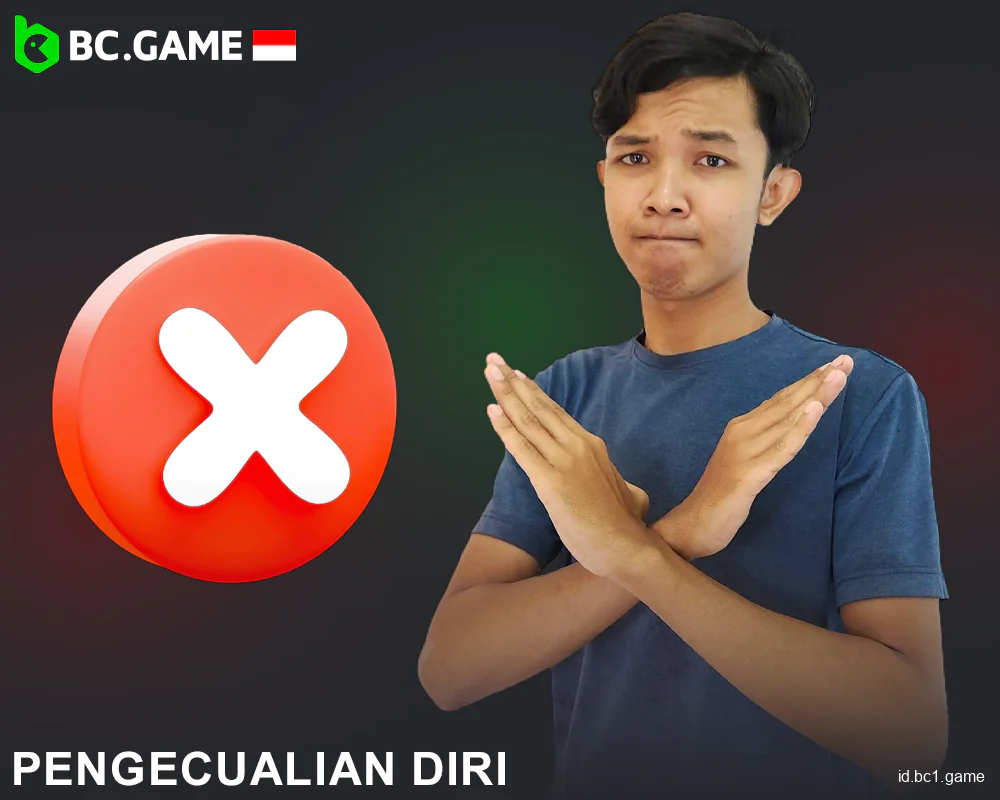 Metode Pengecualian Diri di BC.Game Indonesia